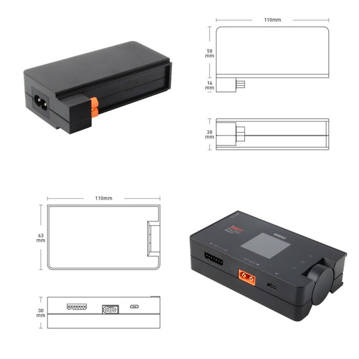 ISDT 608AC Smart Ladegerät, AC 50W / DC200W AC/DC (1) ISDT608AC