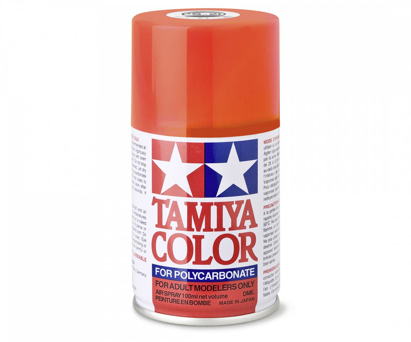 Tamiya Lexan Spray (1) - PS-20 Fluorescent Red