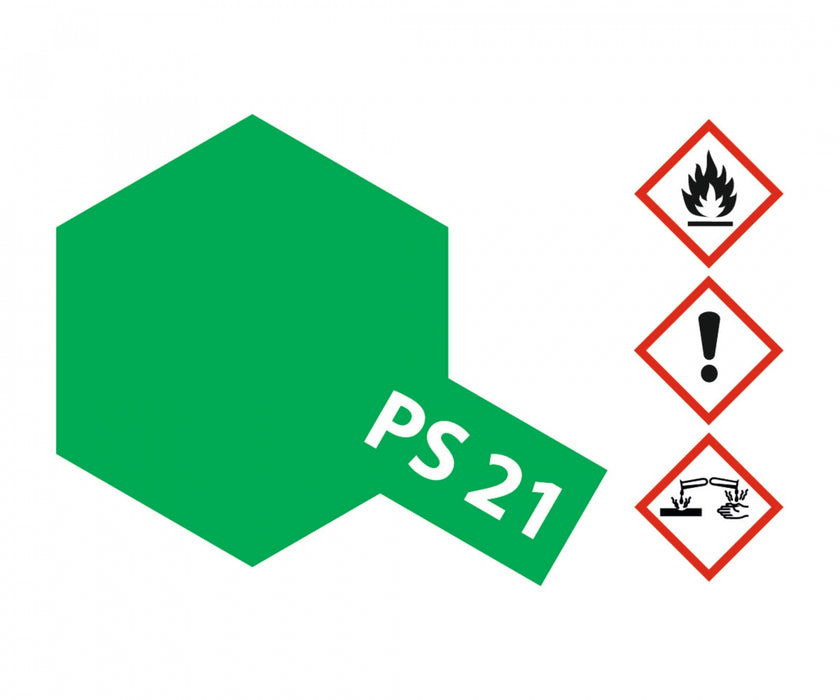 Tamiya Lexan Spray (1) - PS-21 Park Green