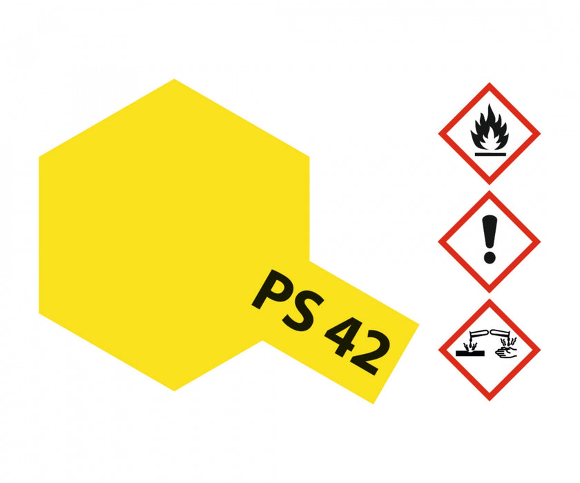 Tamiya Lexan Spray (1) - PS-42 Translucent Yellow