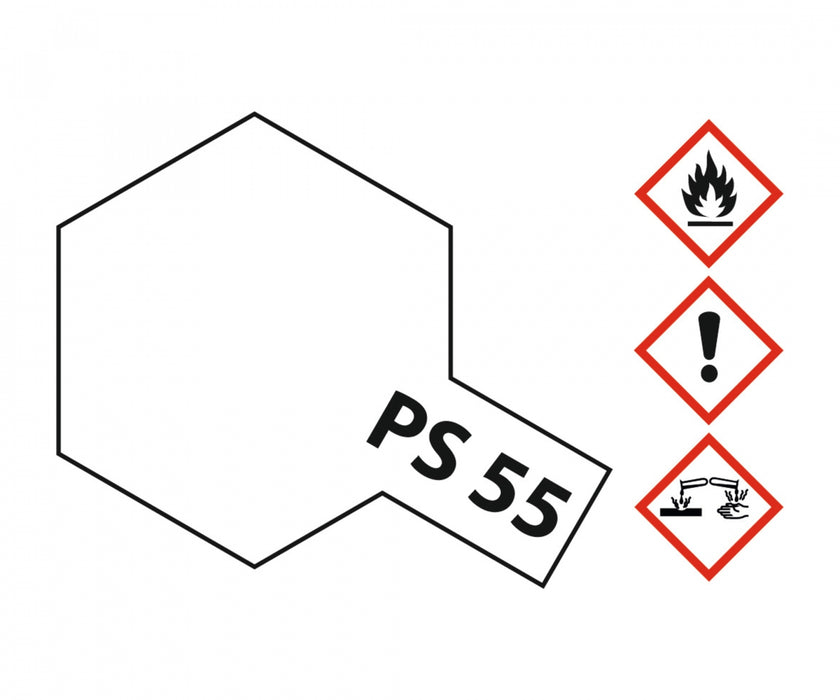 Tamiya Lexan Spray (1) - PS-55 Flat Clear