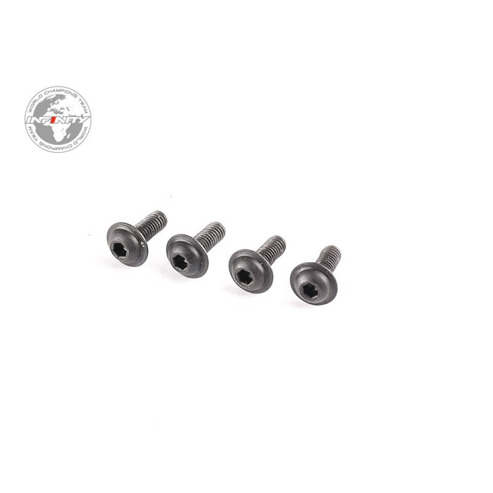 Infinity M3X8MM FLANGE BUTTON HEAD SCREW (4) B01308F