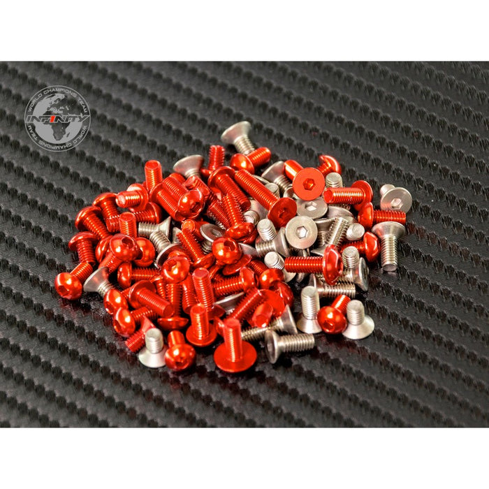 Infinity IF14-2TE ALUMINUM AND TITANIUM SCREW SET (84) T334