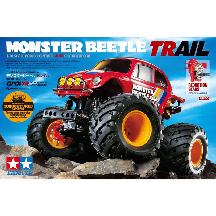 Tamiya 1/14 Monster Beetle Trail GF-01TR - 58672A (without ESC)