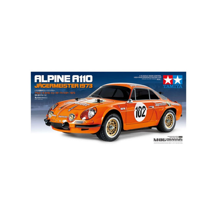 Tamiya 1/10 Alpine A110 Jägermeister 1973 M-Chassis M-06 - 58708A (without ESC)