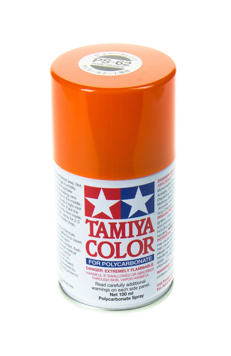 Tamiya Lexan Spray (1) - PS-62 Pure Orange