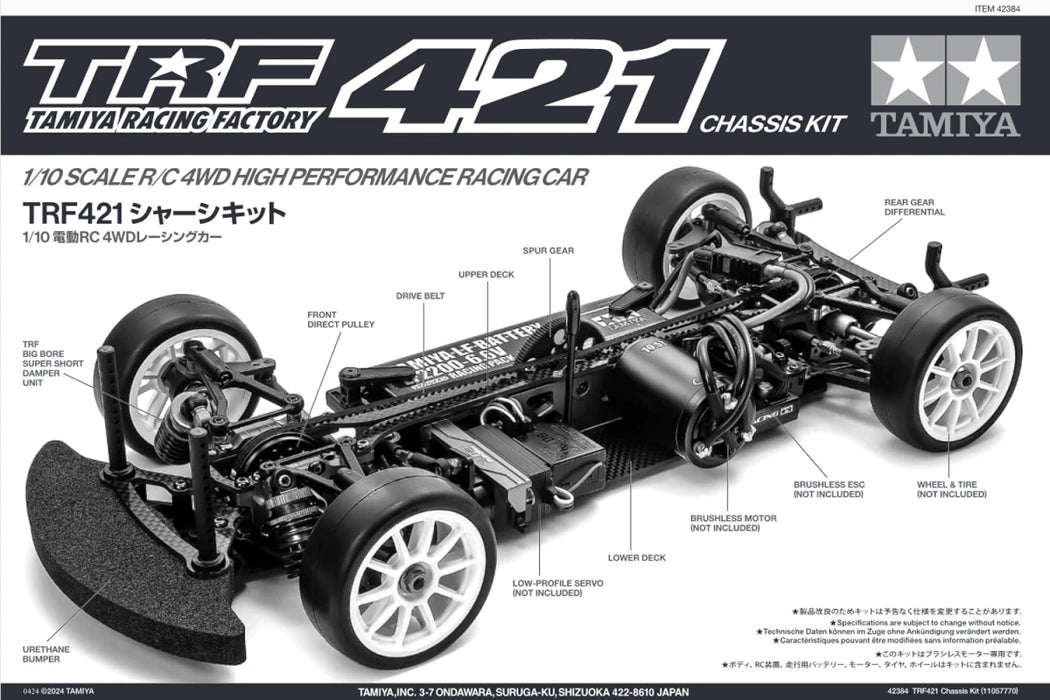 Tamiya Instructions TRF421 - 11057770