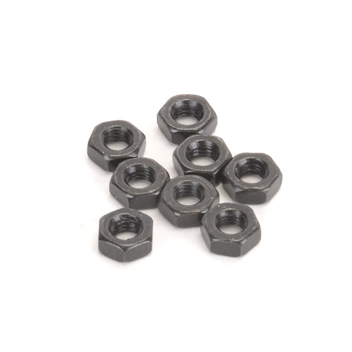 Schumacher SPEED PACK - M3 STEEL NUT BLACK (8) - U4835