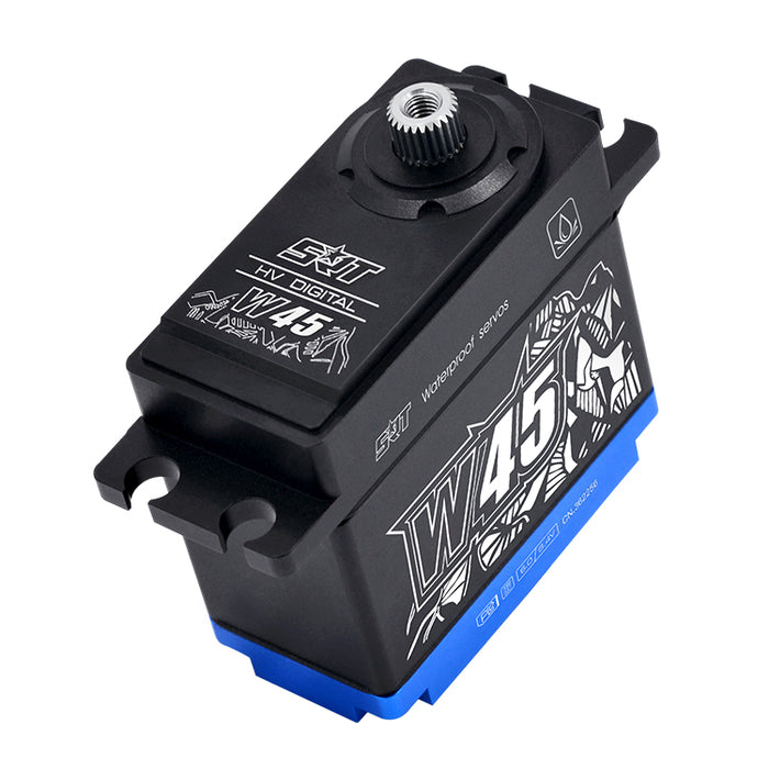 SRT Servo W45 1/10 & 1/8 Offroad HV WATERPROOF (0.18s/8.4V/45kg) Coreless